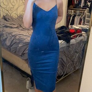 Royal blue dress only worn once or twice!